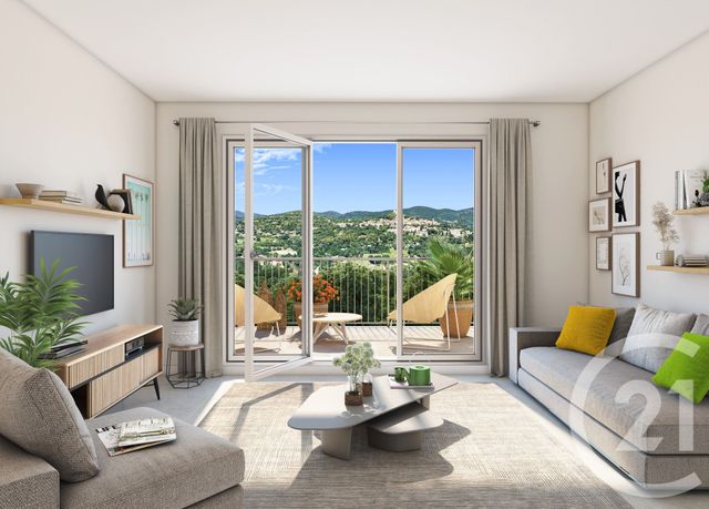 Appartement T3 à vendre - 3 pièces - 62.25 m2 - COGOLIN - 83 - PROVENCE-ALPES-COTE-D-AZUR - Century 21 Thomas Thum Immobilier