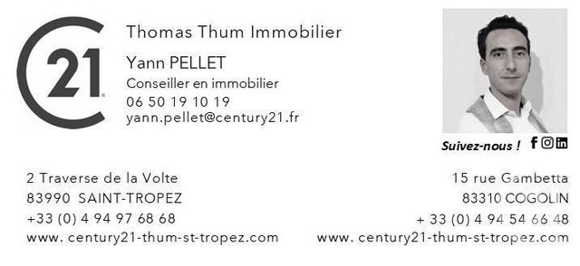 Appartement F2 à vendre - 2 pièces - 28.0 m2 - GRIMAUD - 83 - PROVENCE-ALPES-COTE-D-AZUR - Century 21 Thomas Thum Immobilier Appartement F2 à vendre - 2 pièces - 28.0 m2 - GRIMAUD - 83 - PROVENCE-ALPES-COTE-D-AZUR - Century 21 Thomas Thum Immobilier